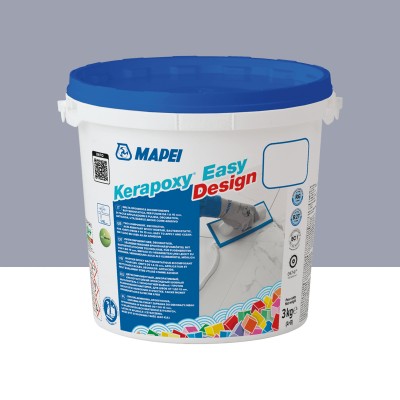 Епоксидний шовний заповнювач (фуга) MAPEI KERAPOXY EASY DESIGN №127, арктичний сірий, 3 кг (5KB012703)